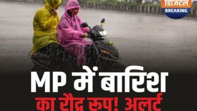 MP Weather Update: MP में बारिश का रौद्र रूप! 3 जिलों में Orange Alert